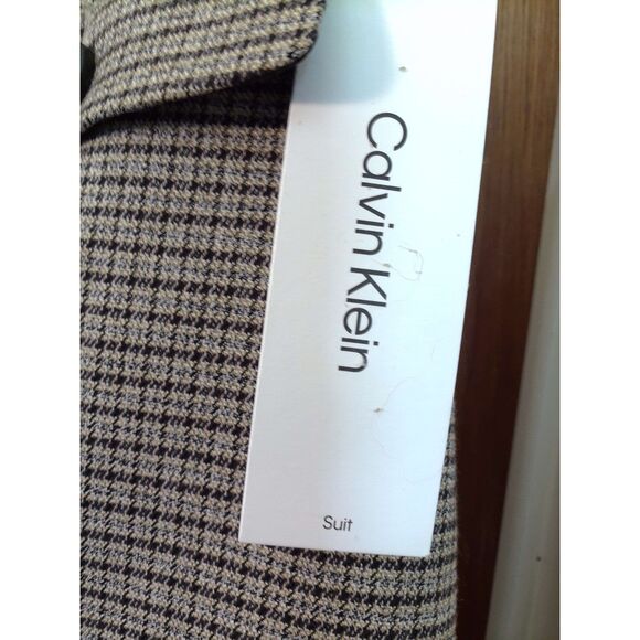 NWT Calvin Klein Suit‎ Skirt | Size 14 | Professional Houndstooth Pencil Skirt - Picture 5 of 11